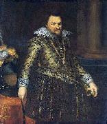 Michiel Jansz. van Mierevelt Portrait of Philips Willem (1554-1618), prince of Orange oil